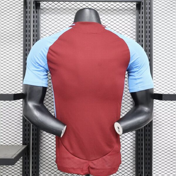a 07 Aston Villa 2024-2025 Red Home Soccer Jersey